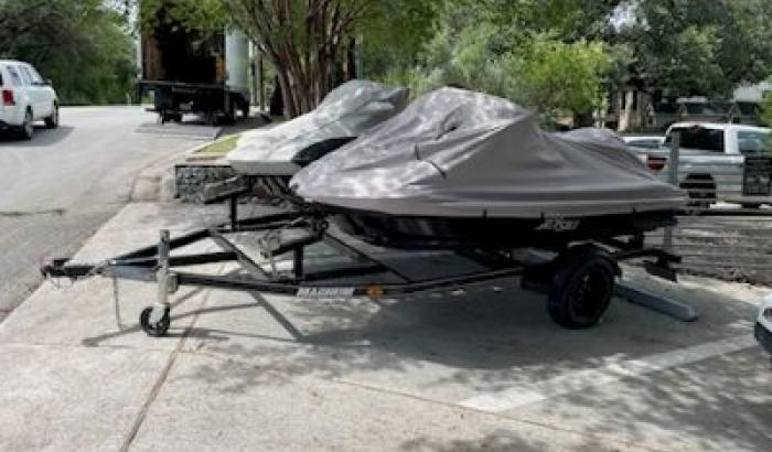 KAWASAKI JET SKIS WITH TRAILER