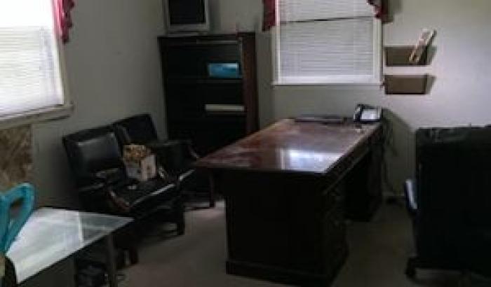 Office with furniture